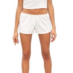 Women's Casual Elastic Shorts Solid Color/Floral/Heart Print Bottoms Short Pants Summer Loungewear Casual New