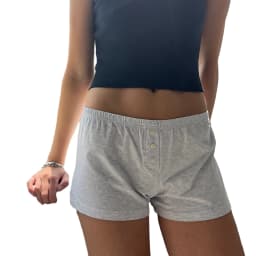 Women's Casual Elastic Shorts Solid Color/Floral/Heart Print Bottoms Short Pants Summer Loungewear Casual New