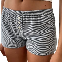 Women's Casual Elastic Shorts Solid Color/Floral/Heart Print Bottoms Short Pants Summer Loungewear Casual New
