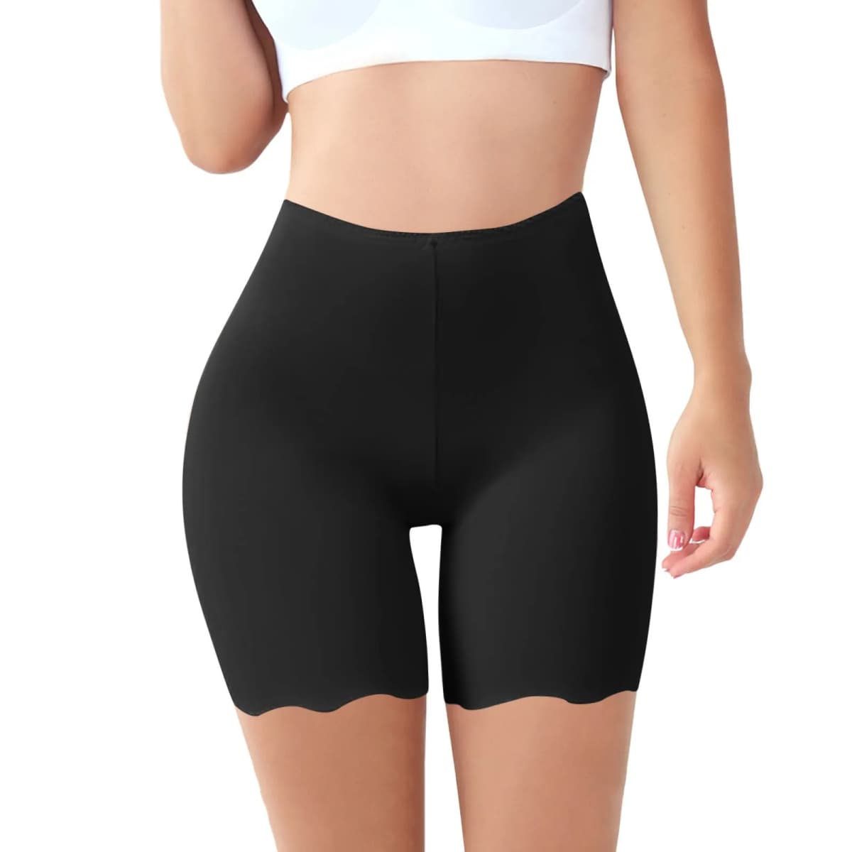 Women'S Soild Safety Panty High Waisted Thin Leggings Comfortable Quick Dry Shorts Sports Yoga Summer Trousers For Ladies
