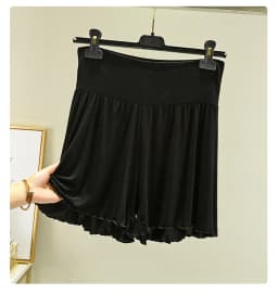Modal Summer Shorts Sleep Bottoms Women Pure Color Casual Sleepwear Pants 2026 Loose Short Home Wide Leg Pants