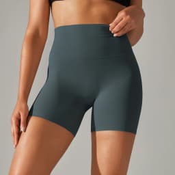 Women Yoga Legging Shorts Quick Drying Cycling Workout Gym Shorts Squat Proof High Waist Fitness Tight Shorts Sports Short