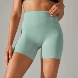 Women Yoga Legging Shorts Quick Drying Cycling Workout Gym Shorts Squat Proof High Waist Fitness Tight Shorts Sports Short