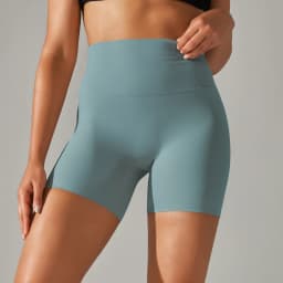 Women Yoga Legging Shorts Quick Drying Cycling Workout Gym Shorts Squat Proof High Waist Fitness Tight Shorts Sports Short
