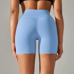 Women Yoga Legging Shorts Quick Drying Cycling Workout Gym Shorts Squat Proof High Waist Fitness Tight Shorts Sports Short