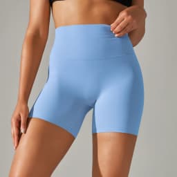 Women Yoga Legging Shorts Quick Drying Cycling Workout Gym Shorts Squat Proof High Waist Fitness Tight Shorts Sports Short