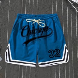 2025 Summer New Women Men Chicago 32 Printed Baskerball Short Pants Jersey Casual Beach Fitness Fashion Sports Training Shorts