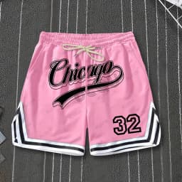 2025 Summer New Women Men Chicago 32 Printed Baskerball Short Pants Jersey Casual Beach Fitness Fashion Sports Training Shorts
