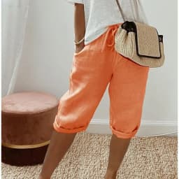 Summer Casual Shorts Stretch Shorts Legging Sweatshorts Fashion Breathable Five-Point with Pocket Female Loose Outer Wear Pants