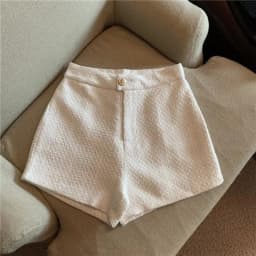 OCEANLOVE Autumn Winter Women Shorts Solid High Waist Korean Fashion Pantalones Cortos Wide Leg Vintage Ropa De Mujer