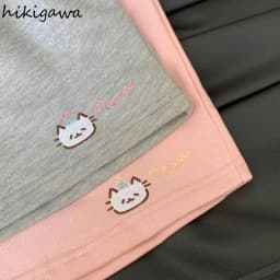 Cat Embroidery Shorts Women's Cute Japanese Summer Sweet Wide Leg Pants Pantalones Cortos De Mujer Casual Fashion Short Mujer