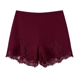 Xingqing y2k Lace Trim Shorts Women Summer Clothes Solid Color Elastic High Waist Satin Shorts 2000s Clothing Club Streetwear