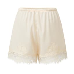 Xingqing y2k Lace Trim Shorts Women Summer Clothes Solid Color Elastic High Waist Satin Shorts 2000s Clothing Club Streetwear
