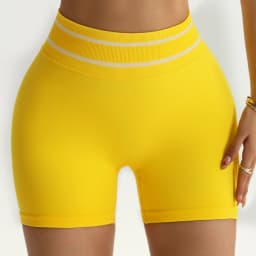 Women Gym Casual Shorts Running Biker Scrunch Sports Short Pants Yoga Fitness Workout Training High Waist Tights Elastic