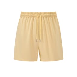 XUANSHOW Summer Women Shorts Sportswear Lacing Bottoms Solid Color Elastic Pockets Casual High Waisted Women Loose Short