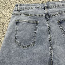 KUCLUT 2026 Summer New Fashion Heavy Beaded 3D Flower Design Denim Shorts For Women High Waist Five-Point Pants Female 1A2287