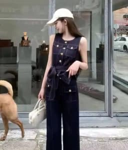 Women's High-Waist Denim Shorts 2026 Spring/Summer New Deep Blue Y2K American Fashion Hip-Hop Gothic Casual Slim Shorts