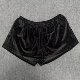 Retro fashion Gothic breathable casual tight pants, low waisted women's shorts, summer hot brick decoration