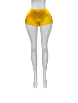 FAGADOER Y2k Sexy Bodycon Shorts for Woman Solid Color High Waist Elasticity Shorts Female Streetwear Bottoms 2025 Summer New