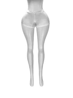 FAGADOER Y2k Sexy Bodycon Shorts for Woman Solid Color High Waist Elasticity Shorts Female Streetwear Bottoms 2025 Summer New