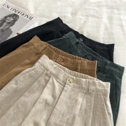 Limiguyue Breathable Cotton Linen Shorts Japanese Retro High Waist Wide Leg Bermuda Shorts Suit Casual Summer Woman Loose J200