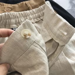 Limiguyue Breathable Cotton Linen Shorts Japanese Retro High Waist Wide Leg Bermuda Shorts Suit Casual Summer Woman Loose J200
