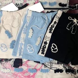 Japanese High Waisted Shorts for Women Cat Cute Cotton Pants New Bottoms Casual Fashion Summer Shorts Pantalones Cortos De Mujer