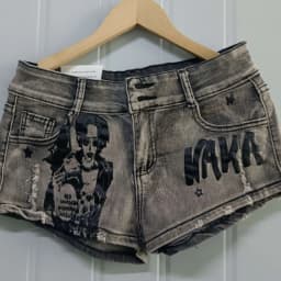 Harajuku Denim Shorts Women Streetwear Casual Hole Tassel Y2k Pants 2025 New Bottoms Fashion Summer Pantalones Cortos De Mujer
