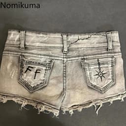 Harajuku Denim Shorts Women Streetwear Casual Hole Tassel Y2k Pants 2025 New Bottoms Fashion Summer Pantalones Cortos De Mujer