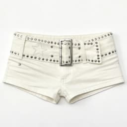 2026 Casual Women's Denim Shorts 2000s Aesthetic High Waist New Fashion Hot Girls Multi-Pocket Button Super Short Hot Pants