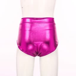 Womens Metallic Booty Shorts Shiny Panties Bikini Briefs Hot Pants Music Festival Rave Pole Dance Bottoms Party Costume Clubwear