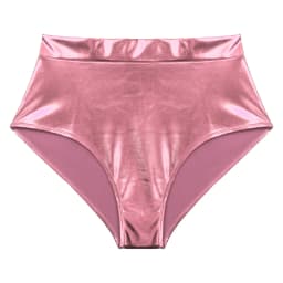 Womens Metallic Booty Shorts Shiny Panties Bikini Briefs Hot Pants Music Festival Rave Pole Dance Bottoms Party Costume Clubwear