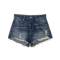 2026 Summer New Women's Hole Shorts Female Fashion High-waisted Casual Short Jeans