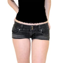 2026 Summer New Women's Sexy Low-rise Tight Elastic Super Short Denim Micro Mini Shorts