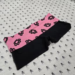 Summer Aesthetics Retro 2000s Fashion Geometric Print Casual Basic Shorts Gothic Hip Hop Rock Street Style Emo Girls Punk