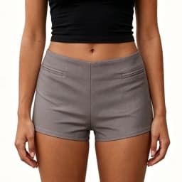 Coquette Low Rise Micro Shorts for Women Bottoms Y2K Mini Bodycon Hot Booty Shorts Sexy Going Out Cheeky Boyshort Streetwear