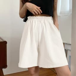 Loose Casual Large Sports Shorts Elastic Waist Korean Style Short High Waist Pants Fitness Running Shorts Women Summer Harajuku