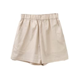 Women's High Waist Cotton Linen Shorts 2025 Casual Summer Solid Elastic Harajuku Blue Streetwear Calças Femininas
