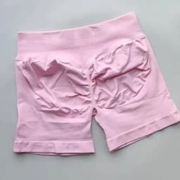 Women Fitness High Waist Shorts Ribbed Waist Seamless Scrunch Workout Gym Shorts Hight Stretch Running Fashion Yoga Shorts