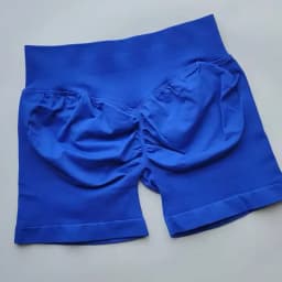 Women Fitness High Waist Shorts Ribbed Waist Seamless Scrunch Workout Gym Shorts Hight Stretch Running Fashion Yoga Shorts