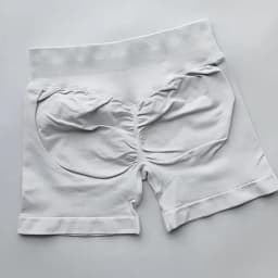 Women Fitness High Waist Shorts Ribbed Waist Seamless Scrunch Workout Gym Shorts Hight Stretch Running Fashion Yoga Shorts