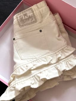 Women White Hot Denim Shorts Low Waist Mini Cowboy Shorts 2000s Harajuku Vintage Y2k Micro Jean Short Pants Clothes Summer 2026
