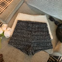 Retro New Autumn Winter Black Beige Sexy Club Zipper Shorts Women Brown Elegant Versatile Short Pants Popular High Street Trendy