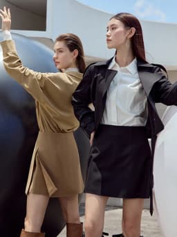 AMII Minimalist Casual Shorts Skirts Women High Waist 2026 Summer Fashion Office Lady Commuter A-Line Mini Skirt 12343035