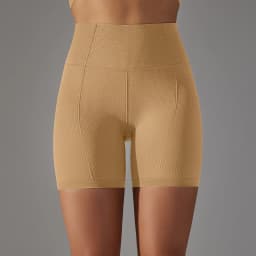 Seamless Yoga Shorts Checkered Pattern Breathable Fitness Shorts Gym Scrunch Butt Leggings Shorts Workout Sports Push Up Shorts
