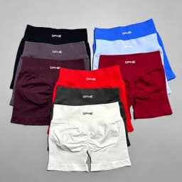 DFHE Camisole Fitness Shorts, High Waisted and Hip Lifting Yoga Shaping Shorts, Breathable Sports Running Fitness Shorts
