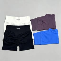 DFHE Camisole Fitness Shorts, High Waisted and Hip Lifting Yoga Shaping Shorts, Breathable Sports Running Fitness Shorts