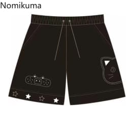 Casual Cat Print Shorts for Women Streetwear Fashion Short Mujer 2025 New Bottoms Summer Y2k Pants Pantalones Cortos De Mujer