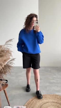 Women's Summer Shorts 2025 Long with High Waist Female Loose White Classic Knee-Length Office Wide Women's Shorts Black Candy