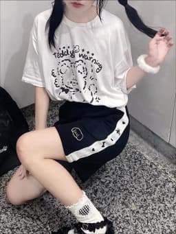 HOUZHOU Japanese 2000s Style Y2k Shorts Baggy Kawaii Harajuku Sweatpants Cute Sweet Sports Pants Oversize Korean Fashion Summer